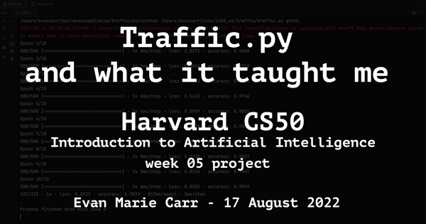 👾 traffic.py: Harvard CS50 Artificial Intelligence